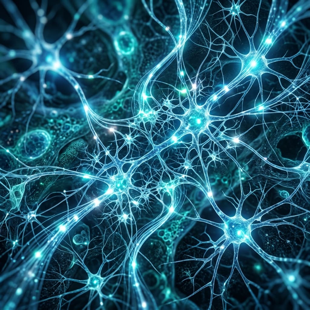 Clinical visualization for Cognitive Enhancement & Nootropic Drive: Optimize focus, memory consolidation, BDNF production, and anxiolytic states using targeted neuro-peptides.