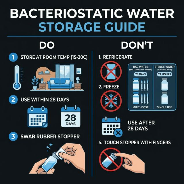 Bacteriostatic Water for Peptides: Everything You Need to Know