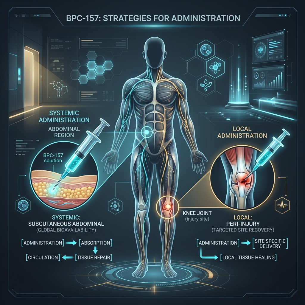BPC-157 Injection Map: Where to Pin for Tennis Elbow, Shoulder, and Knee Pain