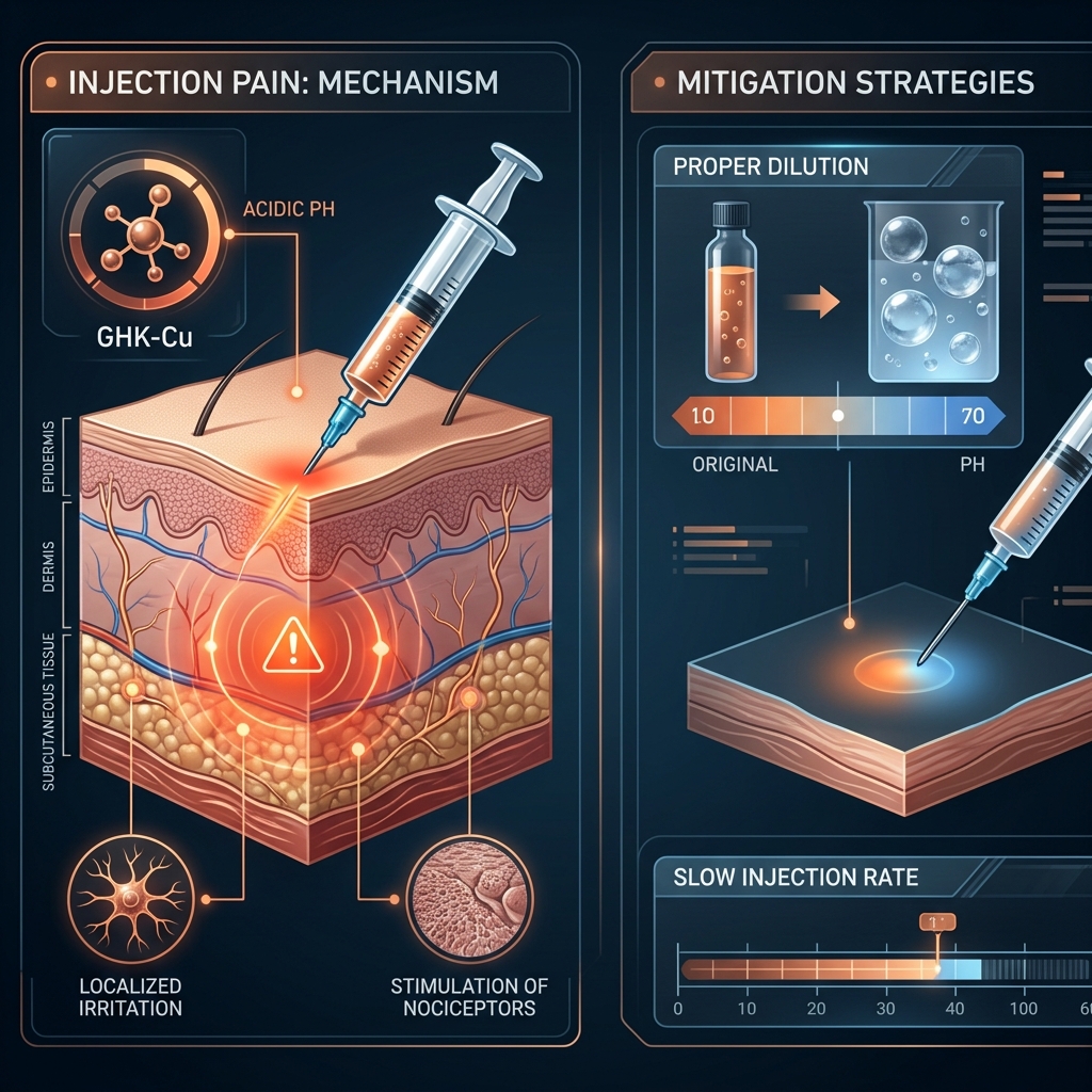 GHK-Cu Injections Hurt: How to Dilute with BPC-157 for Pain-free Dosing