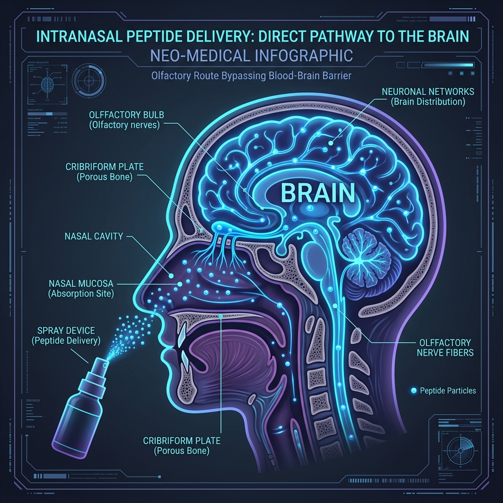 Intranasal Peptide Delivery to Brain