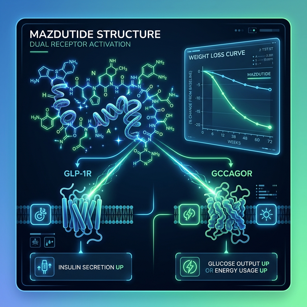Mazdutide: The GLP-1/Glucagon Dual Agonist Efficacy Trial Breakdown