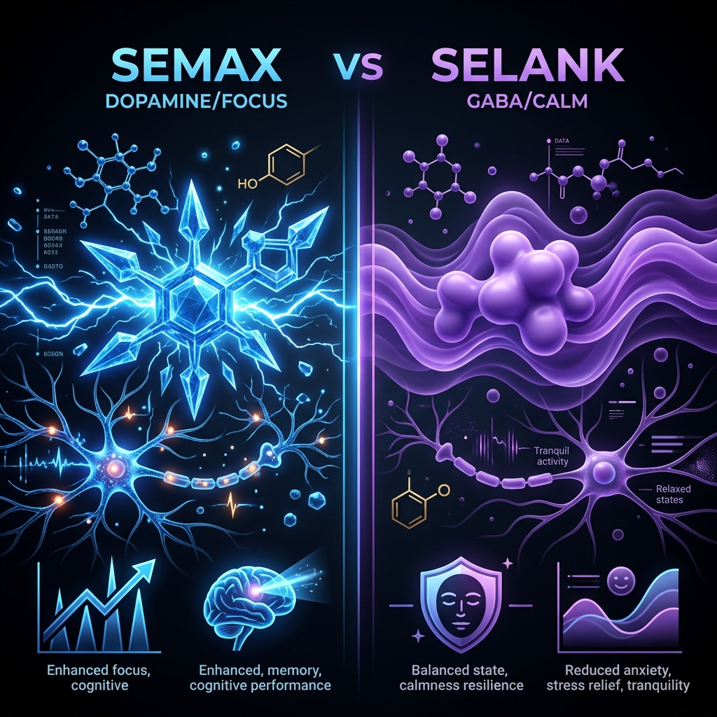 Selank vs Semax Comparison