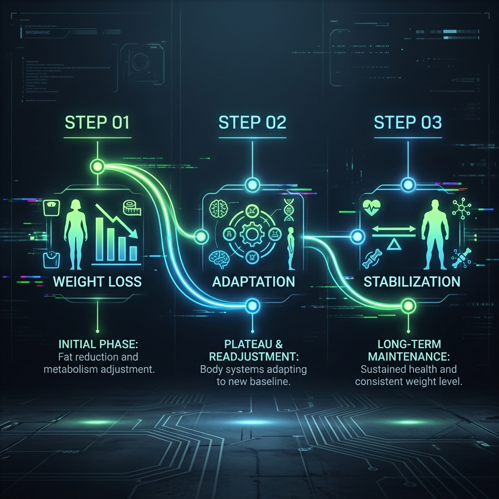 GLP-1 tapering schedule timeline